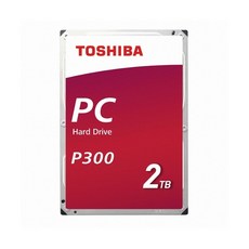 Toshiba 2TB P300 HDWD120 SATA3 7200 64M, 1 - 도시바p300