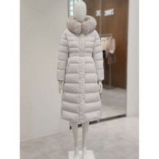 ZOOC폭스퍼후드 벨티드 롱 구스다운 Z234PSG187 상품 이미지