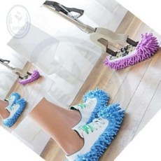 마음을끄는잡화점 양말 청소걸레 퍼플 1P 가정용바닥걸레 바닥걸레슬리퍼, 1개