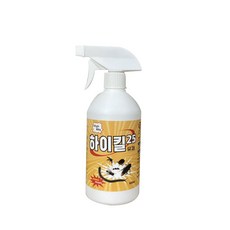 하이킬 500ml 광범위 저독성 살충제 진드기 벼룩 개미 좀벌레 퇴치제 약, 1개