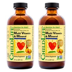 ChildLife 멀티비타민 & 미네랄, 2개, 237ml 2개, 0.237l