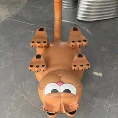  가필드테이블 고양이 캐릭터 거실 협탁, 가필드고양이 