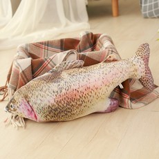물고기 생선 베개 쿠션 초대형 인싸템 쓸데없는 선물, Frogfish