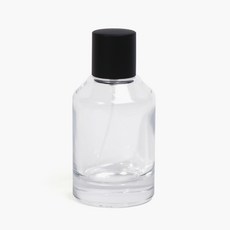 새로핸즈 클램프 타입 유리 향수공병 쉬끄 무광블랙 100ml, 단품, 1개