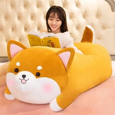 시바냥이삼각등쿠션