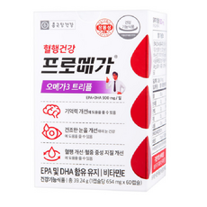 종근당건강 프로메가 오메가3 트리플 장용성 120정 3개