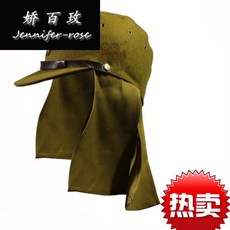 JIAOBEIMEI 영화 공연 용) 일본놈 모자 영상 전용 전투 모 병사 귀신 모자 방귀 털 (그림) 57