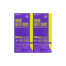  비피움 비쓰리 450mg X 28캡슐 2박스 LG생활건강 비피더스 B3, 2개 