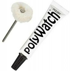 PolyWatch 플라스틱 시계 크리스탈 스크래치 리무버 폴란드어 도구 장착 문자열 버프 소프트 연마