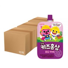 브레드이발소 키즈홍삼 어린이 포도 100ml 10개x3박스