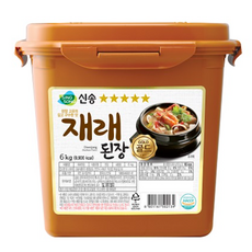 신송 재래된장, 6kg, 1개