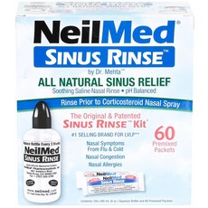 NeilMed 네일메드 사이너린스 코세정기 세트, 1세트