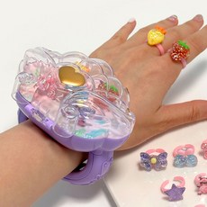  5000 사랑스런 공주 반지 세트 1개 랜덤 - 포인트 패션아이템 무인할인점 달란트 학원 학습지 선물  상품 이미지