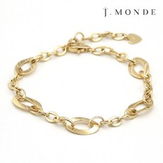 디아넬로18k볼륨세트(목걸이+팔찌)