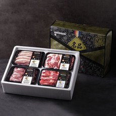 한돈선물세트 2호 삼겹 목살 항정살 가브리살 낙엽살 1.8kg 고기선물세트 흙향돈한우, 1세트, 옵션2 특수부위(가브리1팩선택)