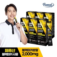 퍼니트더쎈블랙마카mgx정 퍼니트 액상형 고함량 블랙마카 파워업 2000 330g 6개