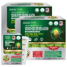 은행잎추출물 영양제 미타징코엔시아 120캡슐X2박스 셀레늄 아연 비타민D, 2개