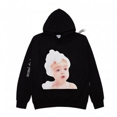 ACME DE LA VIE ADLV BABY FACE HOODIE BLACK BUBBLE