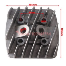 점화 플매트 카펫 러그 구멍 실린더 헤드 80cc F80 또는 100cc 가스 동력 자전거 액세서리 1 개, 02 B 80CC, 1개