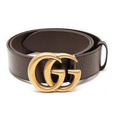 [GUCCI] 구찌 GG 마몬트 더블 G 버클 벨트 406831-DJ20T-2145