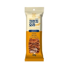 와와펫 브리더랩 강아지 크런치 오리칩80g, 4개, 80g - 도기넛칩