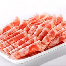 (배터짐) 양다짐육 양만두 양고기 샤브샤브 양업진살 모음, 1개, 냉동 양고기 양샤브 500g