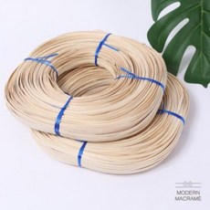 MDI307547라탄 공예 평심 500g 프리미엄 AA급 라탄 채반 마크라메 재료, 라탄평심 5.0mm (500g)