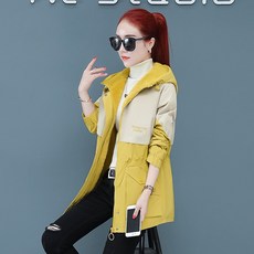 파크 복 웰론 여성 기모 융 겨울 가을 허리보정 슬림핏 자수 상의