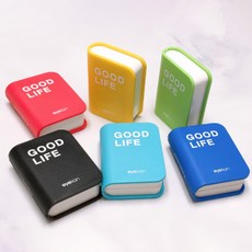 렌즈소녀 eyekan 컬러북 컴팩트 휴대용 렌즈케이스, 6개, 모든 컬러