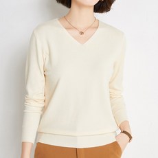 브이넥니트 TOP01