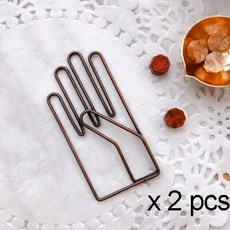 빈티지손모양클립