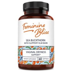 SMNutrition 페미닌 블리스 느릅나무 껍질 복합제 조제 알레르겐 60캡슐, 60정, 1개