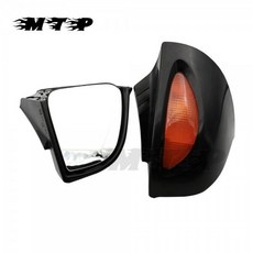 273534 / 오토바이 abs 후면보기 bmw r1150rt r1100rt r 1150rt 1100rt r1100 rt r1150 rt 용 사이드 미러 회전 신호 미러, 빨간