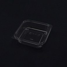 [박스] IP-107 투명 일회용반찬용기통 뚜껑포함, 600개, 600개세트
