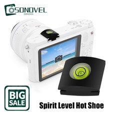 플래시 스피릿 레벨 핫 슈 프로텍터 커버 니콘 캐논 EOS M M2 M3 600D 700D 750D 6D 펜탁스 카시오 후지 삼성 DSLR 카메라용, 한개옵션0, 1개