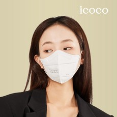 [공식] 아이코코 KF94 마스크 대형 50매, 블랙