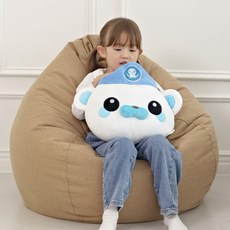 옥토넛 쿠션 봉제인형 바나클, 32cm, 혼합색상, 1개