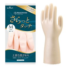 (5장)SHOWA 일본 잘 벗겨지는 기모 고무장갑, M 핑크, 5개