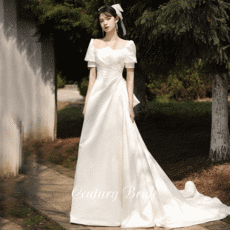 본식실크드레스