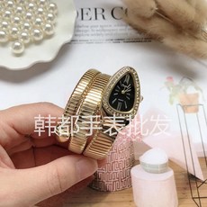 구리 벨트 시계 팔찌, 12 Golden Black