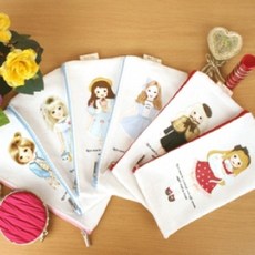 +일러스트 캔버스 걸 파우치 시즌2 9종 (PH192) S/N: J342+ M9