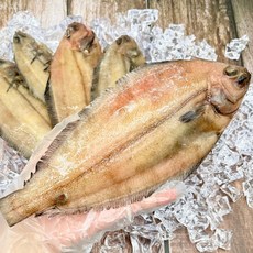 국내산 동해안 반건조 손질 1팩당 5미 기름가자미 알가자미 생선구이 말린생선