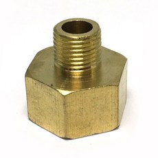 JC 1 Pc 황동 암나사 어댑터 어댑터 피팅 부싱 DN6 x DN10, 1개