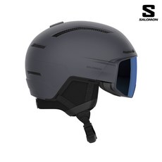 살로몬 드라이버 프로 시그마 DRIVER PRO SIGMA 바이저 헬멧 스키 보드 헬멧, EBONY L(59-62)