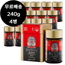 정관장 홍삼정 로얄 240g 4병 정품 선물, 4개