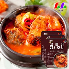 기타 싱싱 고등어 김치조림 400g x 3팩, 3개