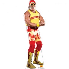 판지 피플 헐크 호건 라이프 사이즈 컷아웃 스탠드업 WWE Made in USA, Hulk Hogan, One Size, 1개