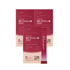 리얼그램 콜린 미오이노시톨 4000 엽산 아연 비타민 요구르트맛, 3박스, 30회분