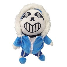 언더테일 샌즈 인형 Undertale sans 게임 캐릭터 인형 봉제, 30cm 블루스컬맨 + 현물입니다cm