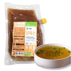 풀무원 풀스키친 닭육수 국내산닭고기 치킨스톡 대용량 업소용, 1개, 1kg